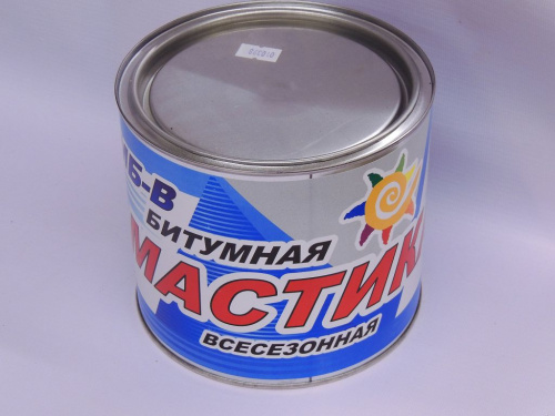 Мастика битумная,всесезонная,МБ-В, 0,9кг/4978