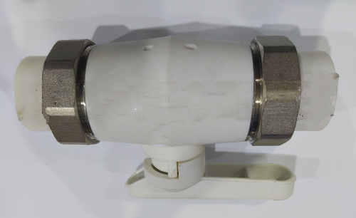 ПП- кран разб.двухстор.25 (Белый)