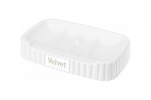 Мыльница Velvet белый 433239616