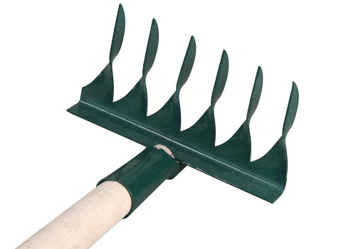 Грабли витые 6зуб с черенком/6079
