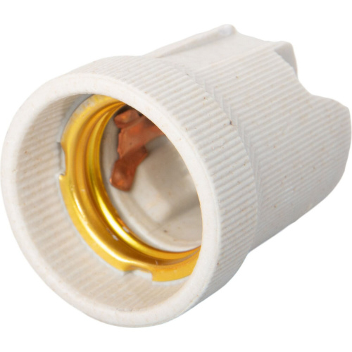 Патрон Е27 (Т-образный) с карболитовой резьбой Заря